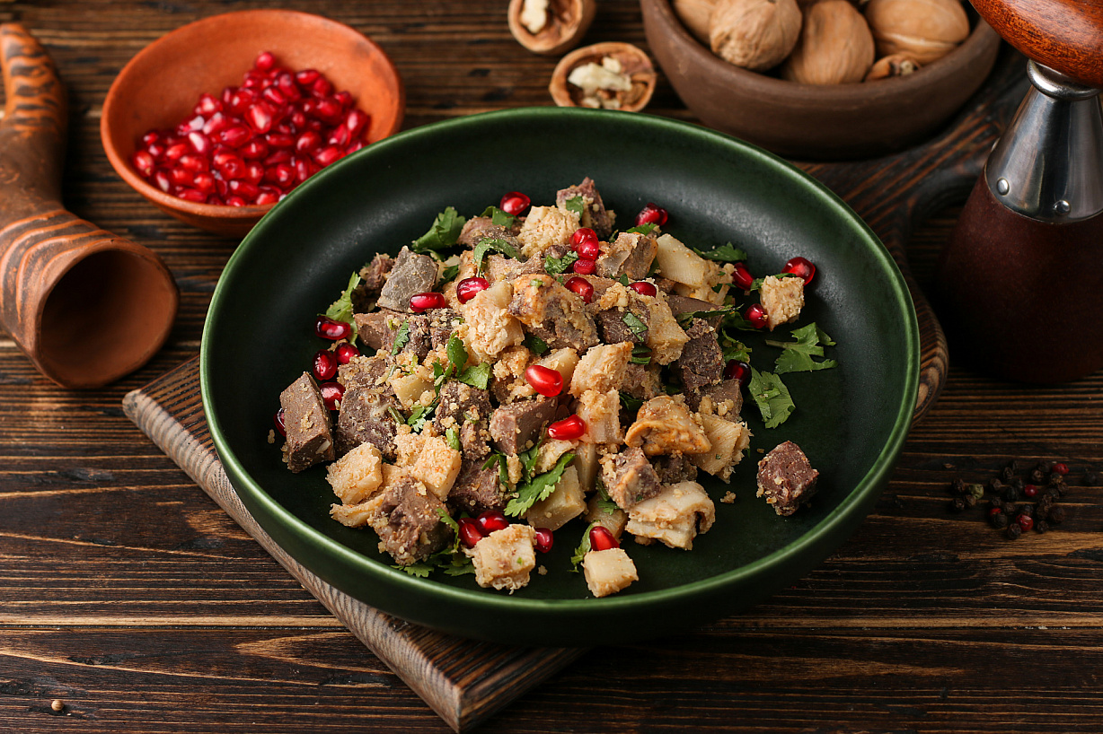 Кучмачи с грецкими орехами